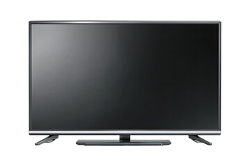 Flat-screen television, dark gray