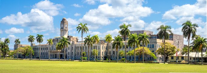 Government House (Parliament of the Republic of Fiji), Suva, Fiji, South Pacific Ocean