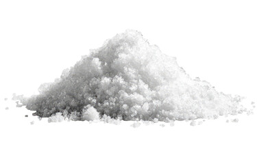 Pile of white powder