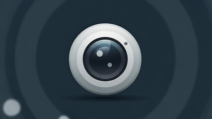 video camera clipart animated digital eye lens icon - Powered by Adobe