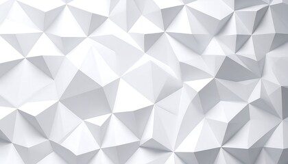 Abstract geometric pattern of interlocking triangles in light gray and white