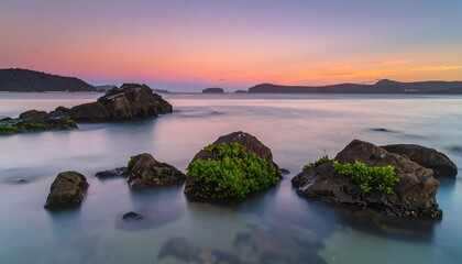 Tranquil coastal sunrise (1)