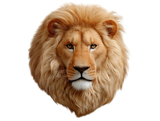 Fototapeta premium lion isolated on white background