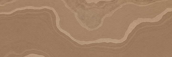 Abstract soil and rock background. Brown weathered layered rock