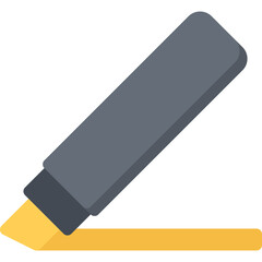 Highlighter Pen Mark