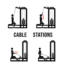 Cable station simulator instruction man