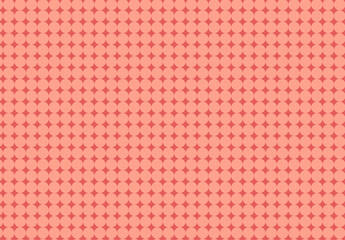 ピンクと赤の水玉模様のパターン背景素材｜シームレスで使えるベクターデザインや布地や壁紙のイメージとして利用可能