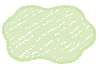 クレヨンタッチのふにゃふにゃフレーム/グリーン