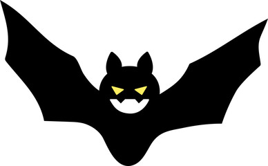 Obraz premium Halloween bat illustration