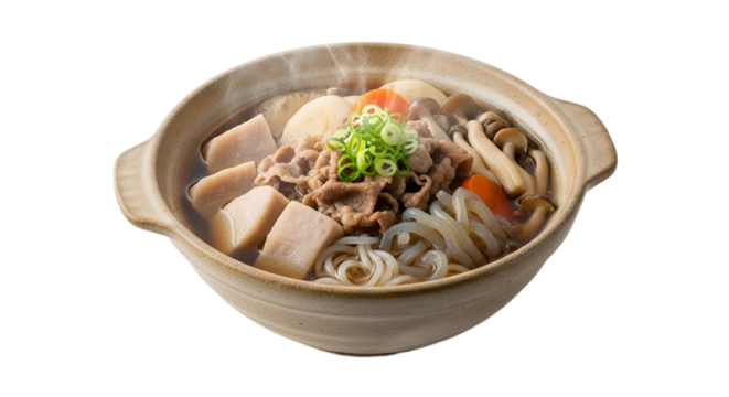 Oden Japanese Food Isolated on Transparent Background