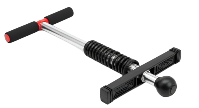 Power Pogo Stick Isolated on Transparent Background