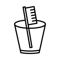 Toothbrush icon