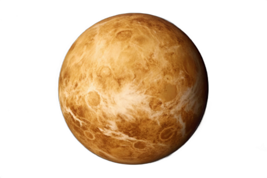 Venus isolated tranaparant background