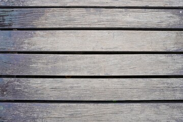 Old wood plank with horizontal line background. texture of retro plank wood background. Aged And Weathered. With Some Nails.