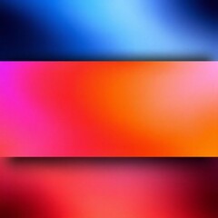 Obraz premium Vibrant abstract gradient background with horizontal bands of color