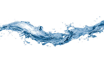Abstract water splash, flowing liquid, dynamic movement