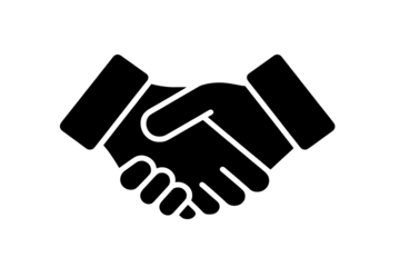 A close-up of a handshake symbolizing partnership, agreement, and mutual understanding in a professional setting.