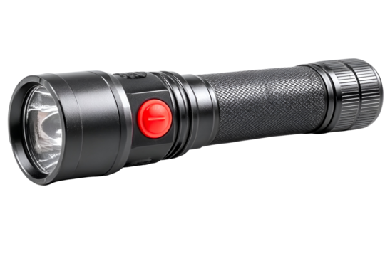 A sleek, powerful flashlight designed for versatility and durability, perfect for outdoor adventures and emergency situations.