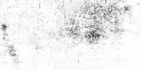 Distressed Black and White Grunge Texture Overlay