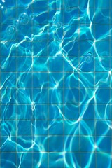 Obraz premium blue water background