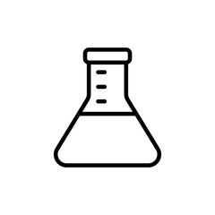 Flask icon vector design templates simple and modern concept 