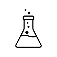 Flask icon vector design templates simple and modern concept 