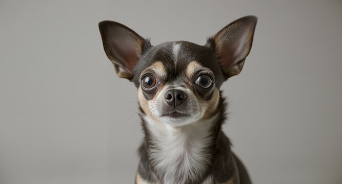 Close-up Portrait of a Chihuahua