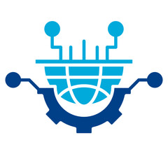 Digital Connection  Icon Set Multiple Style Collection