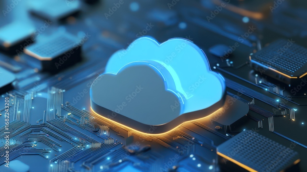 Poster cloud computing: digital data storage and processing