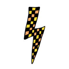 Groovy Nurse Doodle element for Fall or Autumn