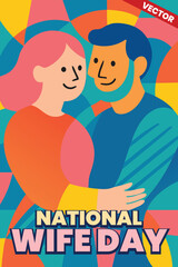 Wife Appreciation Day (National Wife Day): Warm Embrace Between Husband and Wife Highlighting Their Love and Respect