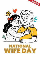 Wife Appreciation Day (National Wife Day): Husband and Wife Enjoying Their Mutual Love and Respect in a Beautiful Moment