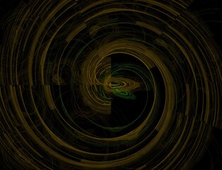 Imaginatory fractal abstract background Image
