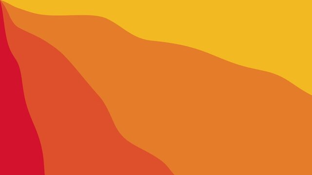 Animation of colors from the color wheel moving in a liquid manner with the center in the corner of the screen