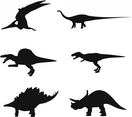 Dinosaur Sillhouette.eps