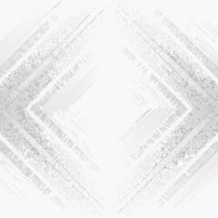 Obraz premium Seamless modern light gray square grid pattern wall background. 2