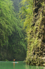 Scenic Beauty of Ayi River, Pengshui County, Chongqing, China