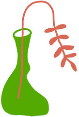 plant, green, leaf, leaves, nature, botanical, foliage, illustration, cartoon, drawing, vector, graphic, digital art, flat design, clean, simple, minimalist, botanical illustration, decorative, design