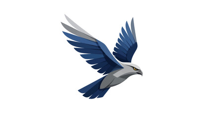 Flying Bird Illustration.