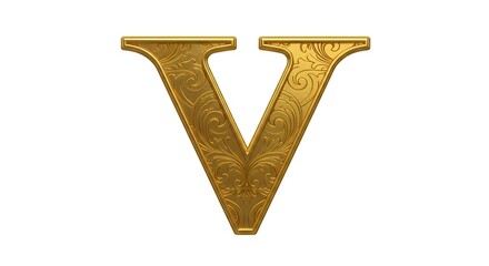 Letter V