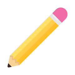 pencil isolated on white background