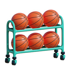  Basketball Rack