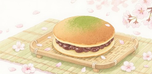 Red bean cake
