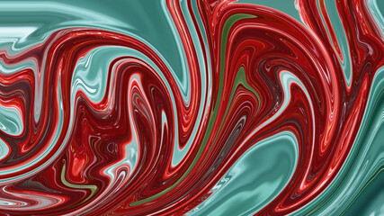 illustration ink marble texture background. read white and Green marble pattern texture abstract background