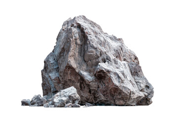 Isolated large rock formation