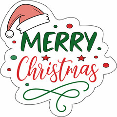merry christmas lettering