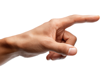 Close-up of a hand pointing (2)