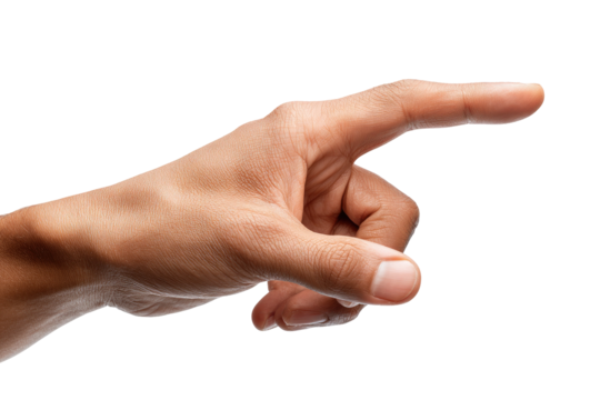 Close-up of a hand pointing (2)