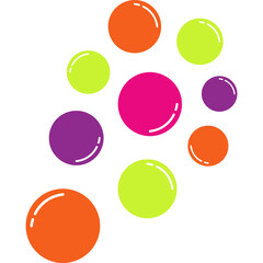Cute Dots Element Decoration