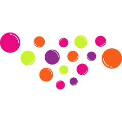 Cute Dots Element Decoration